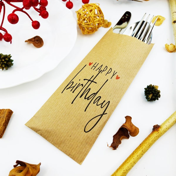 Silverware Bags Etsy