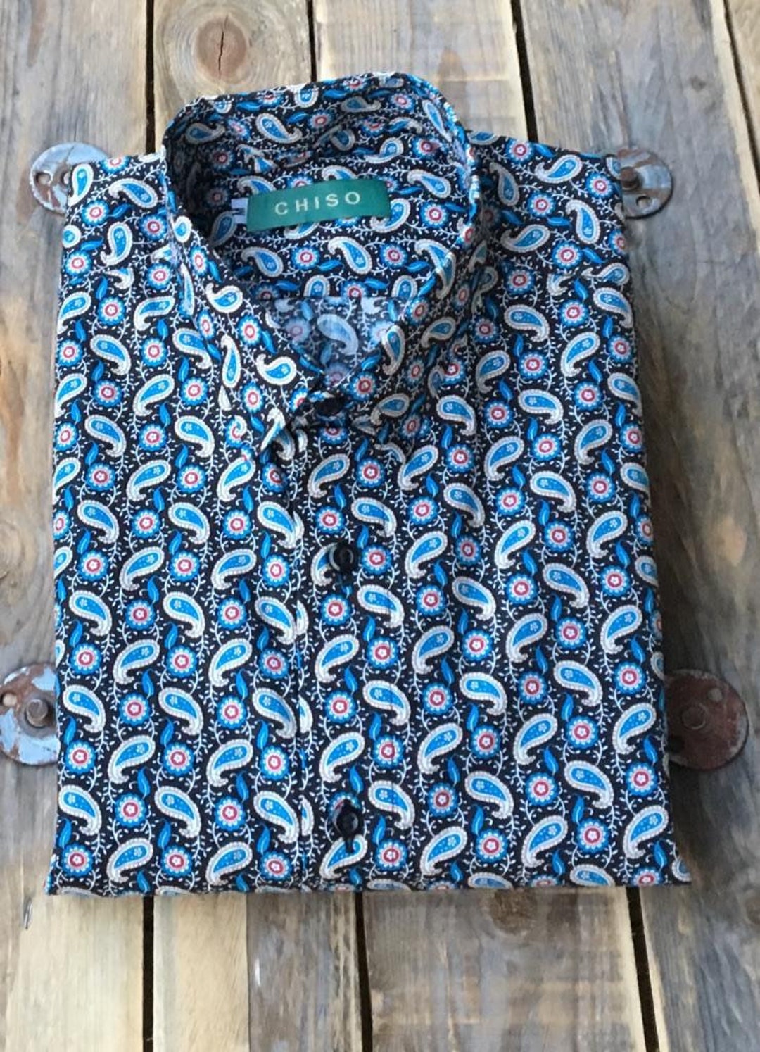 New Chisoshirts Paisley in Size M: Long Sleeve - Etsy