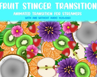Fruit Stinger トランジション、アニメーション ストリーム トランジション (デジタル ダウンロード)