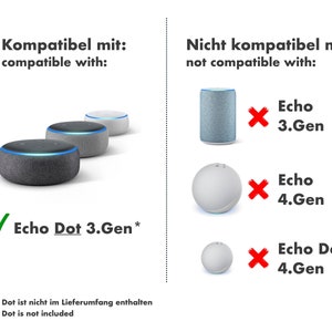 Deckenhalterung Echo Dot 3.gen / Ceiling Mount for Echo Dot 3.gen Bild 4