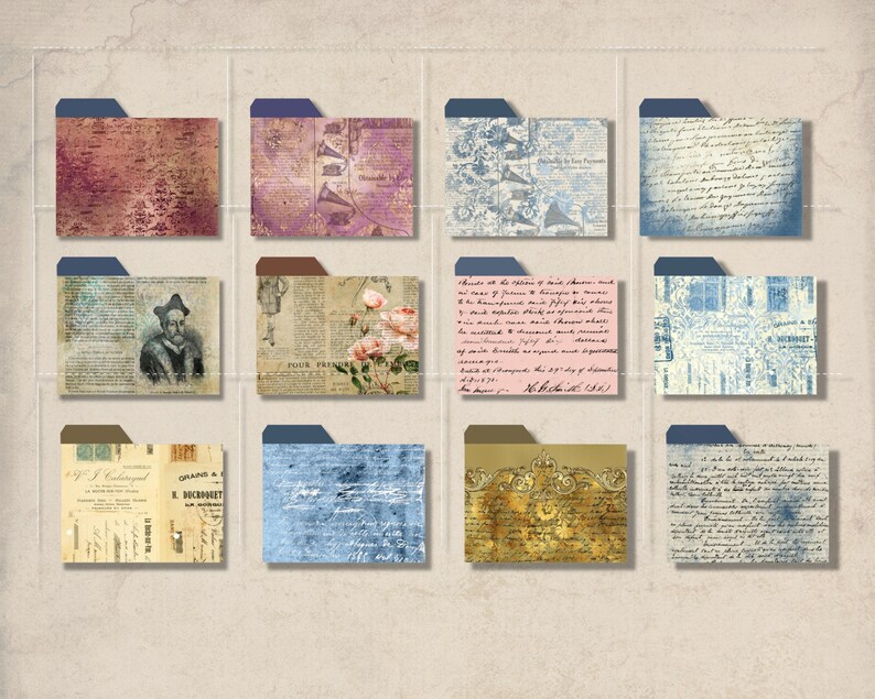 36 Ephemera Folder, File and Circle Icons to Decorate Your Computer's