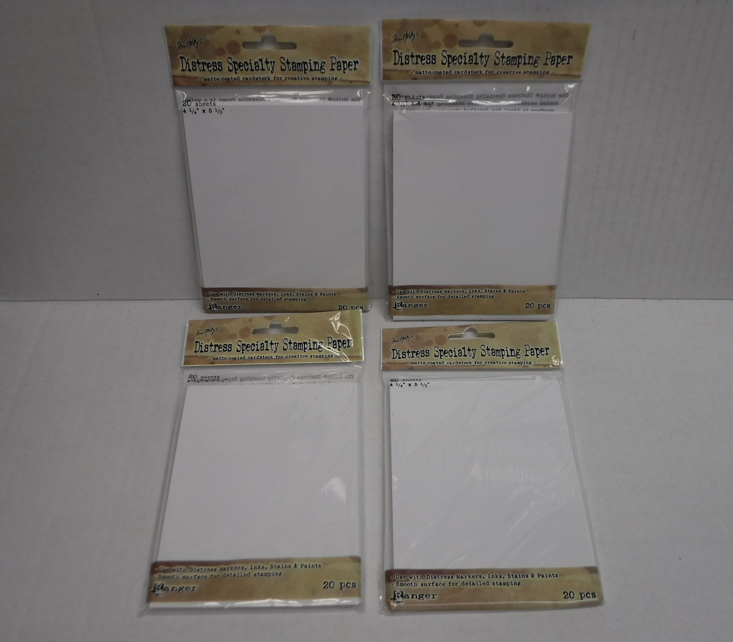 Ranger Inkssentials Specialty Stamping Paper 8.5/"x11/" 10 sheet pack