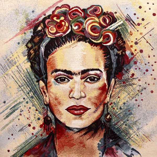 Frida Kahlo Gobelin Portrait klein