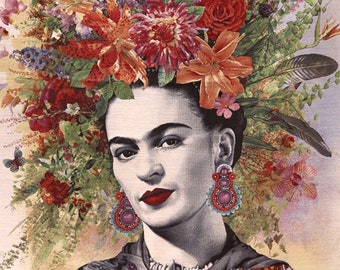 Frida Kahlo Gobelin Portrait groß