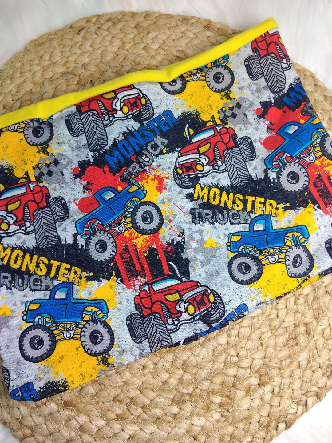 Children's Loop Loop Boy for Turning Monster Truck Yellow - Etsy