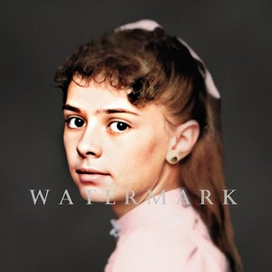 St. Elizabeth of the Trinity Custom Colorized Digital Photo Painting