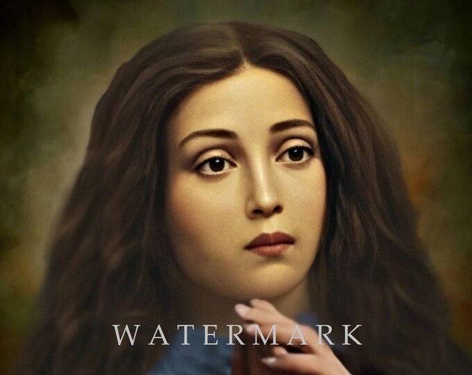 St. Maria Goretti Custom DIGITAL DOWNLOAD - "digital Oil Painting ...