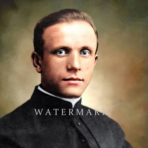 Beato Michał Sopoćko Pittura fotografica digitale colorata personalizzata DOWNLOAD DIGITALE
