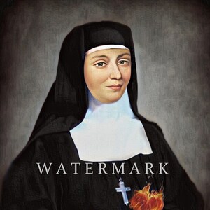 St. Jane Frances de Chantal Custom Digital Oil Painting DIGITAL DOWNLOAD
