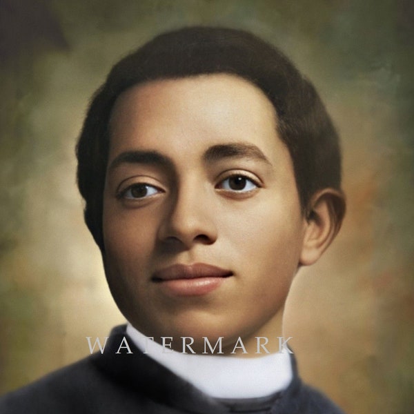 Venerable Fr. Augustus Tolton - DIGITAL DOWNLOAD Custom Digital Oil Painting