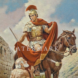St. Martin of Tours Custom Digital Oil Painting DIGITAL DOWNLOAD
