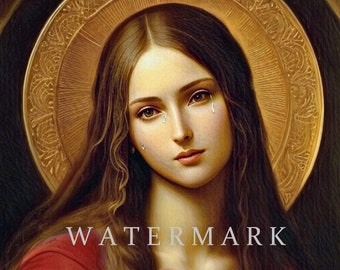 St. Mary Magdalene Custom Digital Oil Painting DIGITAL DOWNLOAD