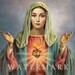 The Most Blessed Virgin Mary - Custom Digital Oil Painting DIGITAL ...