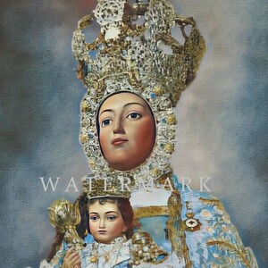 Our Lady of Bethlehem - The Most Blessed Virgin Mary Custom Digital Oil Painting DIGITAL DOWNLOAD