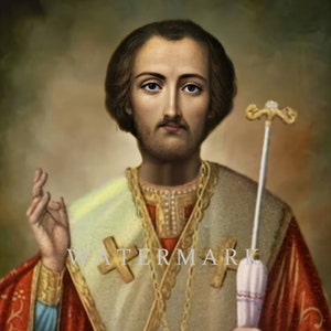 St. John Chrysostom Customized and Restored Digital Oil Painting DIGITAL DOWNLOAD