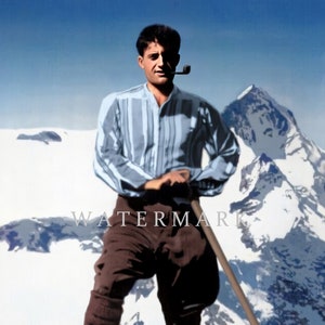 Beato Pier Giorgio Frassati DOWNLOAD DIGITALE Personalizzato Colorato e Restaurato Foto Pittura Fotografica Digitale