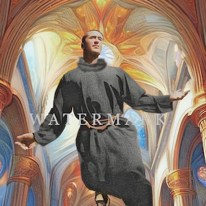 St. Joseph Cupertino Custom Digital Oil Painting DIGITAL DOWNLOAD