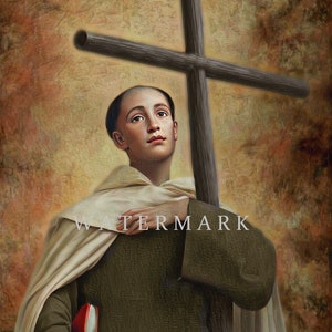 St. John of the Cross Custom Digital Oil Painting DIGITAL DOWNLOAD