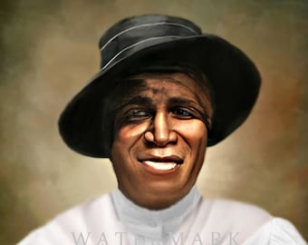 Servant of God Julia Greeley Custom Digital Oil Painting DIGITAL DOWNLOAD