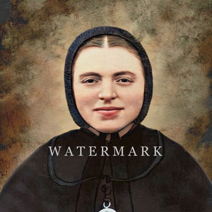 St. Maria Bertilla Boscardin Custom Digital Oil Painting DIGITAL DOWNLOAD