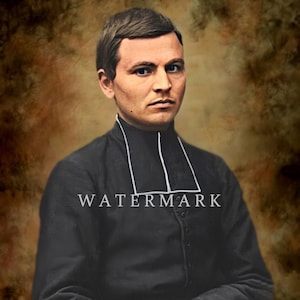 St. Pierre-Henri Dorie Custom Colorized Digital Photo Painting DIGITAL DOWNLOAD