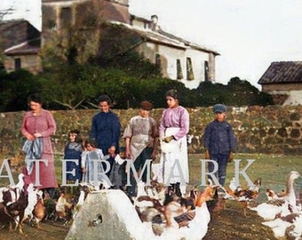 St. Maria Goretti Custom Colorized DIGITAL DOWNLOAD - The Only Known Photo of St. Maria Goretti