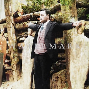 San Miguel Pro Martirio DESCARGA DIGITAL Personalizada Coloreada Digital Foto Pintura Viva Cristo Rey