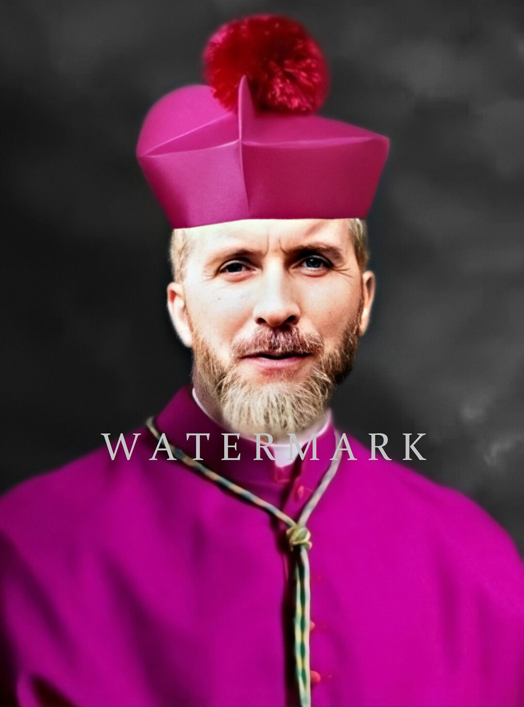 Marcel Lefebvre Custom Digital Oil Painting SSPX DIGITAL