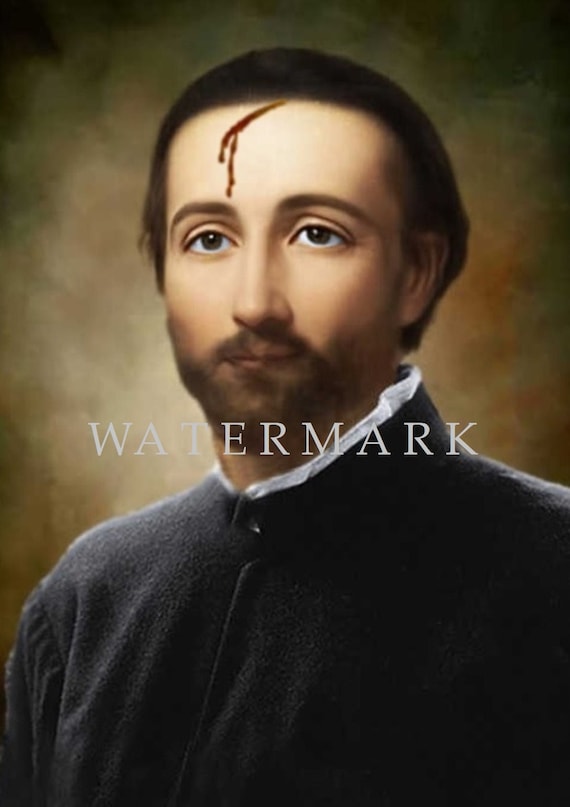 St. Isaac Jogues Digital Download Custom DIGITAL OIL PAINTING Etsy