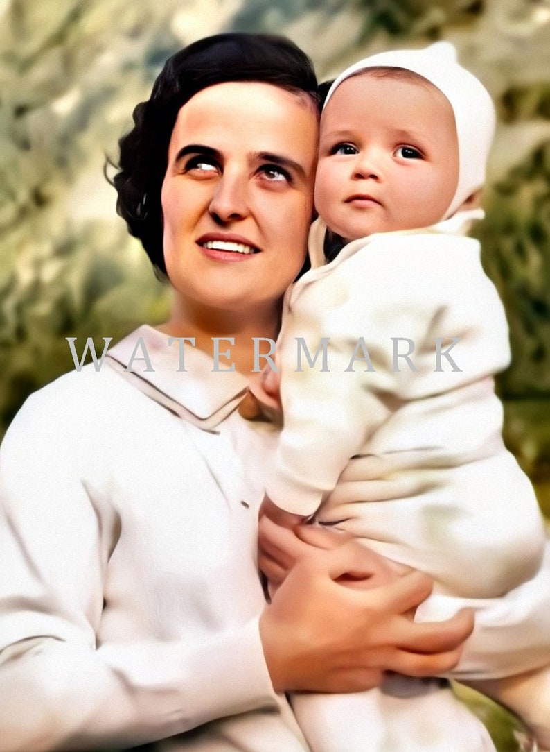 St. Gianna Beretta Molla Custom Digital Oil Painting DIGITAL | Etsy