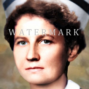 Blessed Hanna Helena Chrzanowska DIGITAL DOWNLOAD Custom Colorized Digital Photo Painting