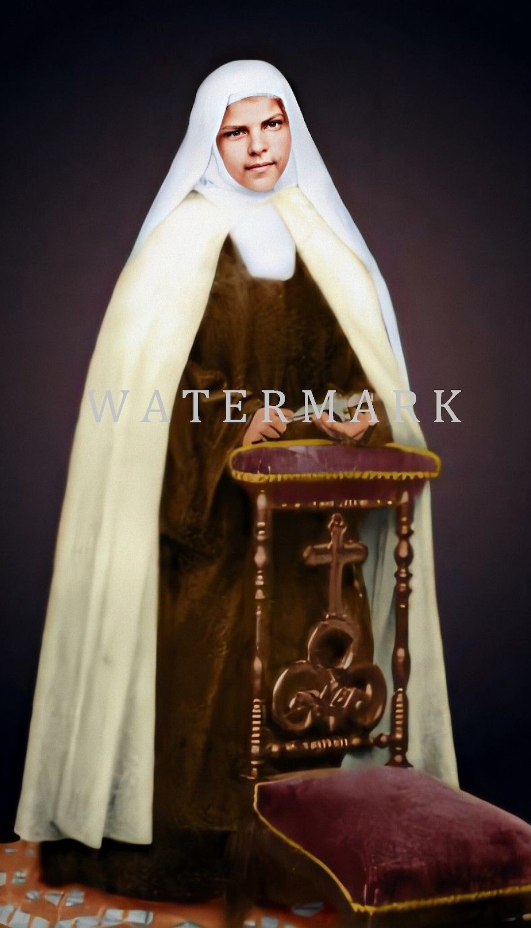 St. Mariam Baouardy of Jesus Crucified DIGITAL DOWNLOAD Custom