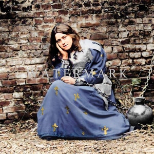 St. Therese of Lisieux the Little Flower Custom Colorized Digital Photo Painting DIGITAL DOWNLOAD