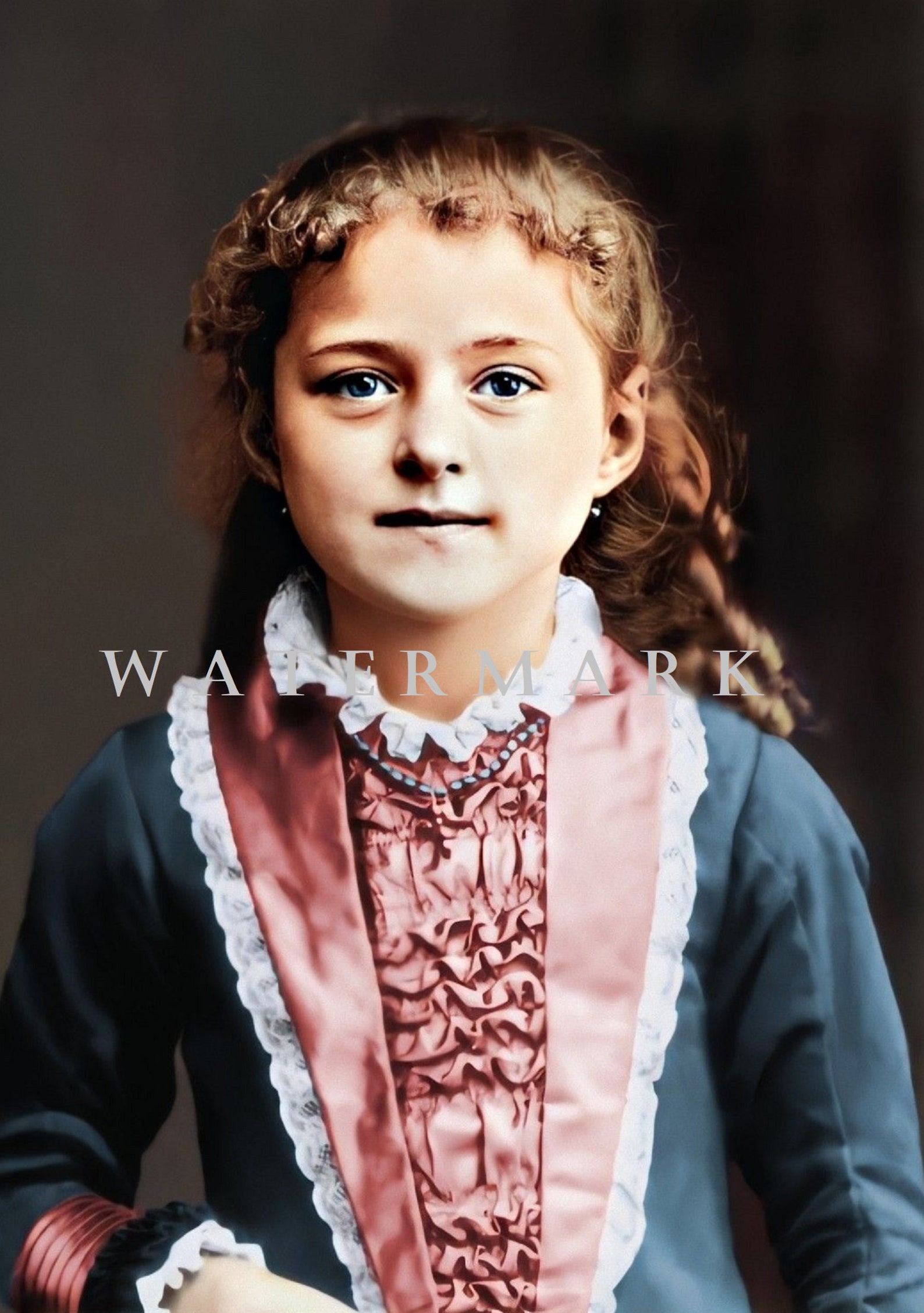 St. Therese of Lisieux the Little Flower Custom Colorized Etsy