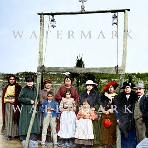 Lucia, Francisco and Jacinta of Fatima  DIGITAL DOWNLOAD Custom Colorized Digital Painting Photo