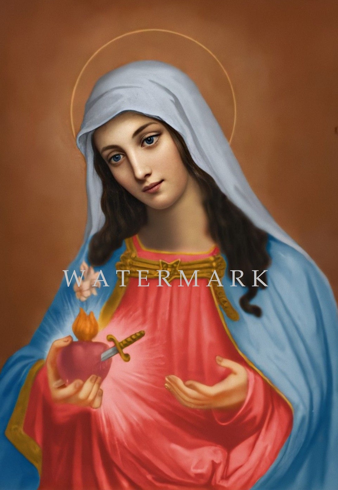 Customized and Restored DIGITAL DOWNLOAD Digital Oil Painting of the ...