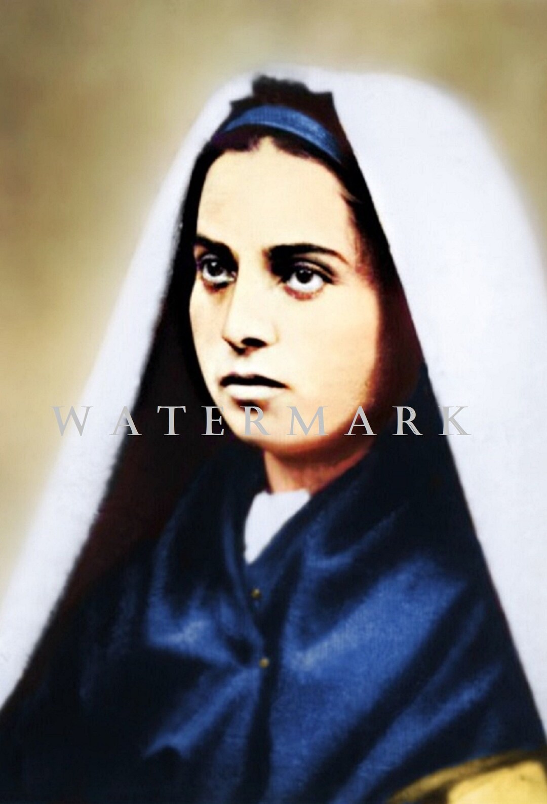 St. Bernadette Soubirous of Lourdes DOWNLOAD DIGITAL Custom - Etsy