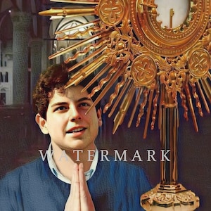 Blessed Carlo Acutis Custom Digital Oil Painting DIGITAL DOWNLOAD