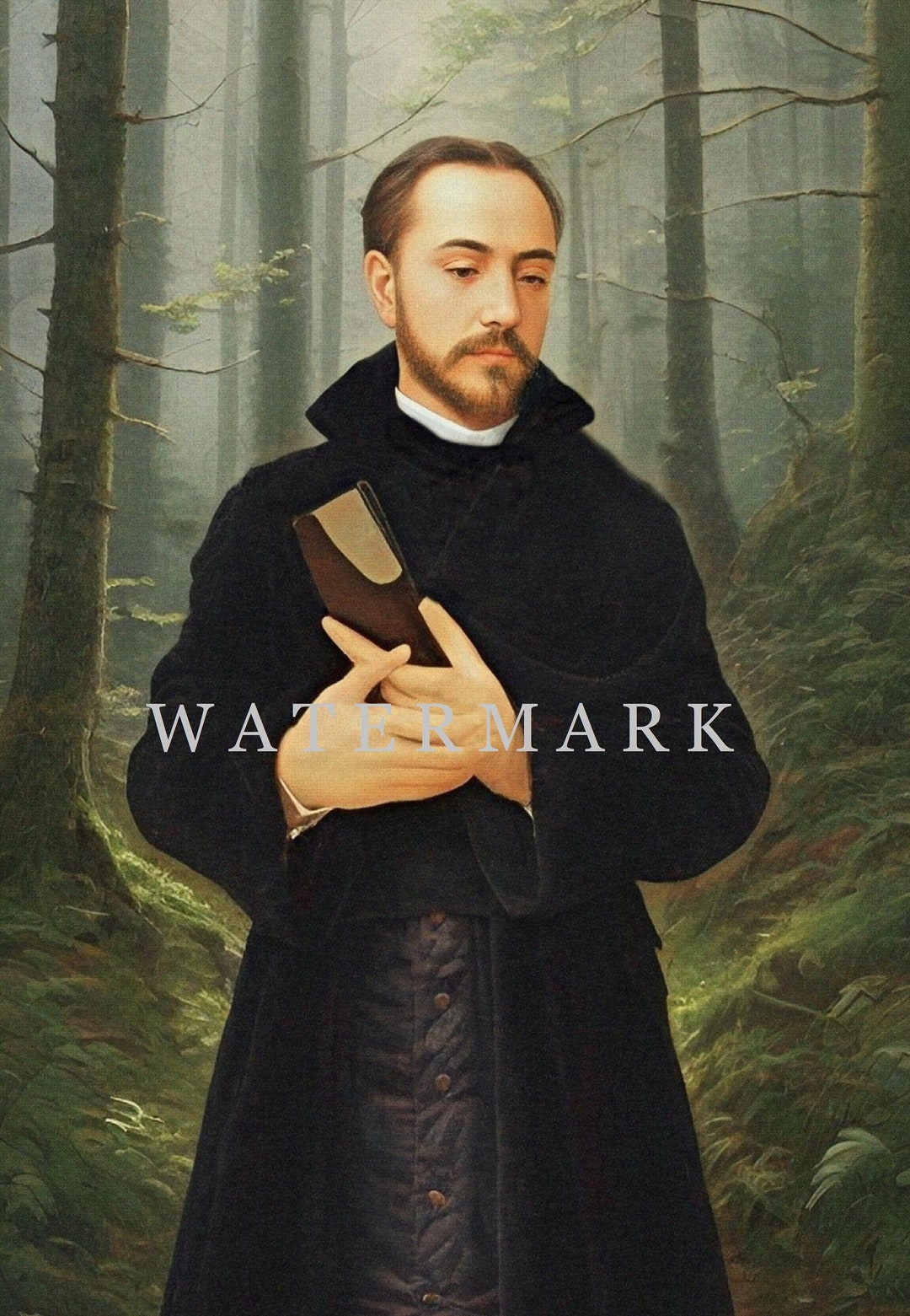 St. Noël Chabanel Custom Digital Ölgemälde DIGITAL DOWNLOAD Etsy.de