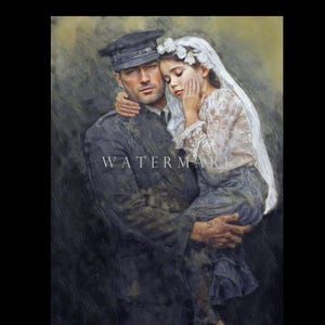 St. Jacinta Marto of Fatima Custom Digital Oil Painting DIGITAL DOWNLOAD - Jacinta After Being Shown Hell by Our Lady