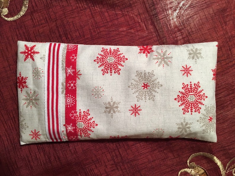 Eye Mask Yoga Meditation Christmas Snowflakes Etsy