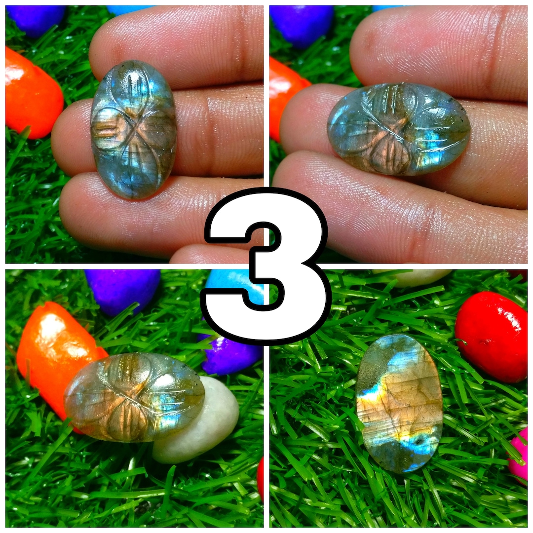 Labradorite Carving Cabochon Labradorite Crystal Labradorite Carving ...