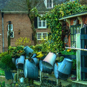 Photograph , print, Typical Dutch Wooden Shoes