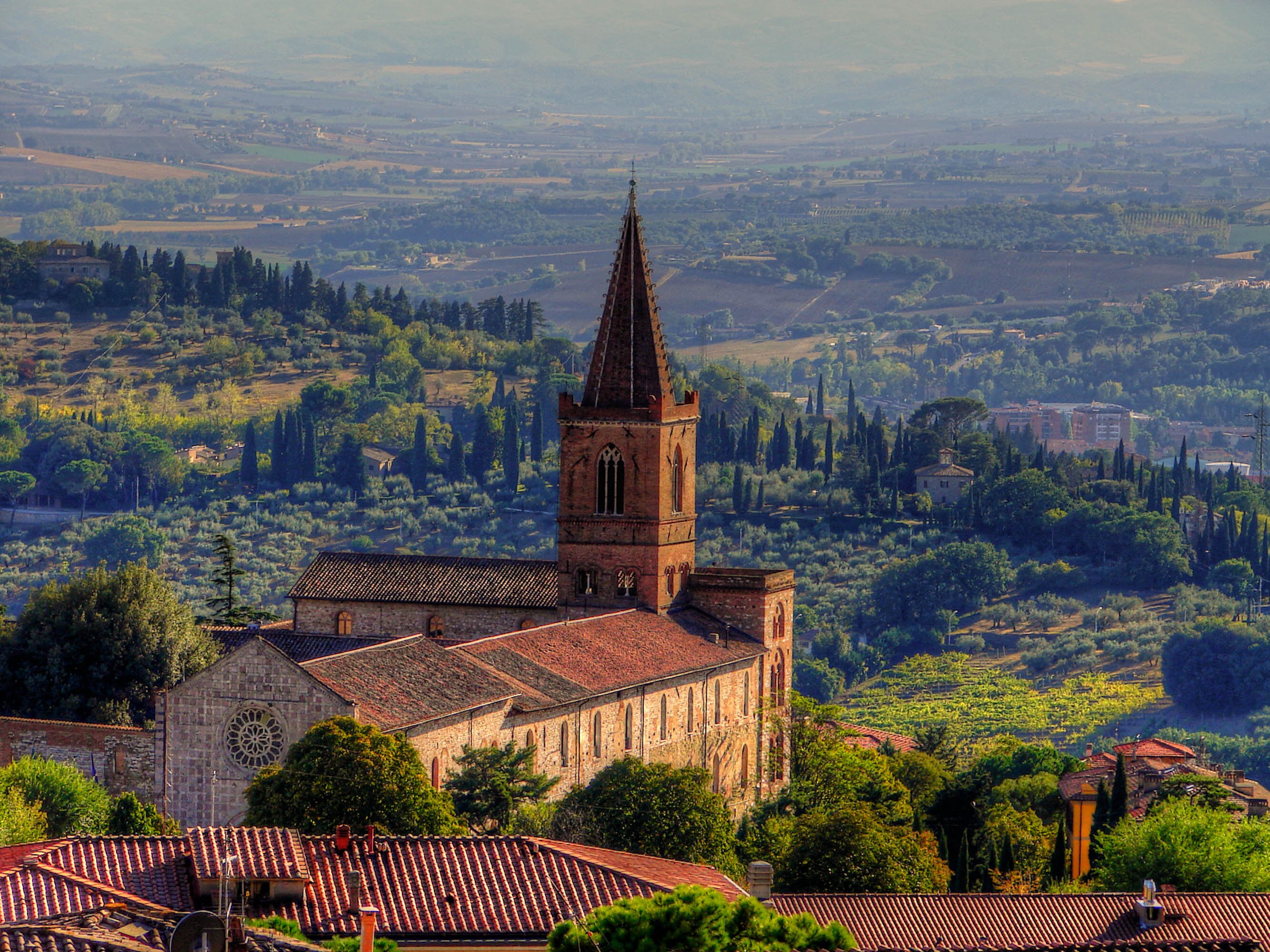 Photograph Print Overlook Of The Italian Tuscany Area 132 Etsy