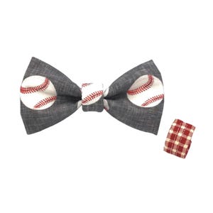 Baseball Boy Dog Bow Tie, Take Me Out to the Ball Game Boy Dog Bow Tie, Sports Dog Bow Tie, Home Run Dog Bow Tie, Dog Neckwear, Dog Gifts