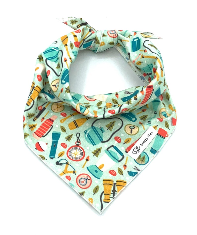 Camping Gear Dog Bandana