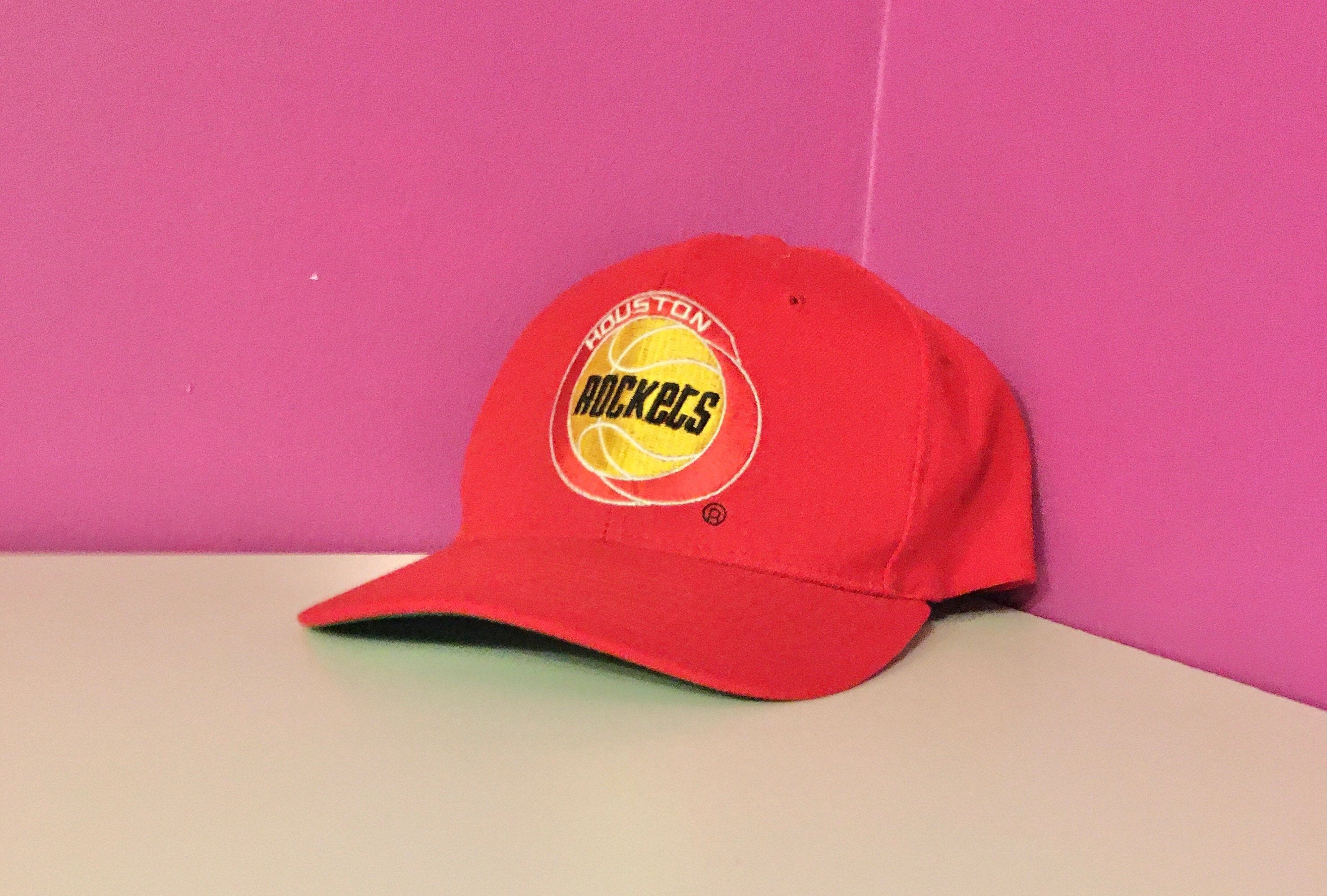 Mitchell & Ness Houston Rockets Snapback Red Bottom Red White