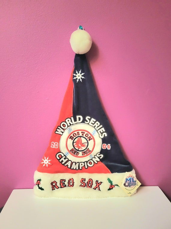 2004 Boston Red Sox World Series Christmas Santa H