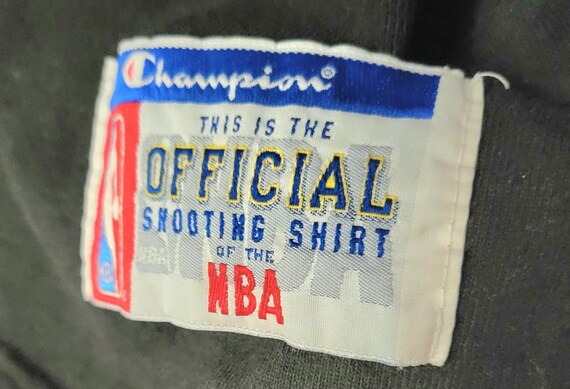 champion 90s シカゴブルズ　シューティングシャツ　XL Vintage 90s Champion Chicago Bulls NBA Official Shooting