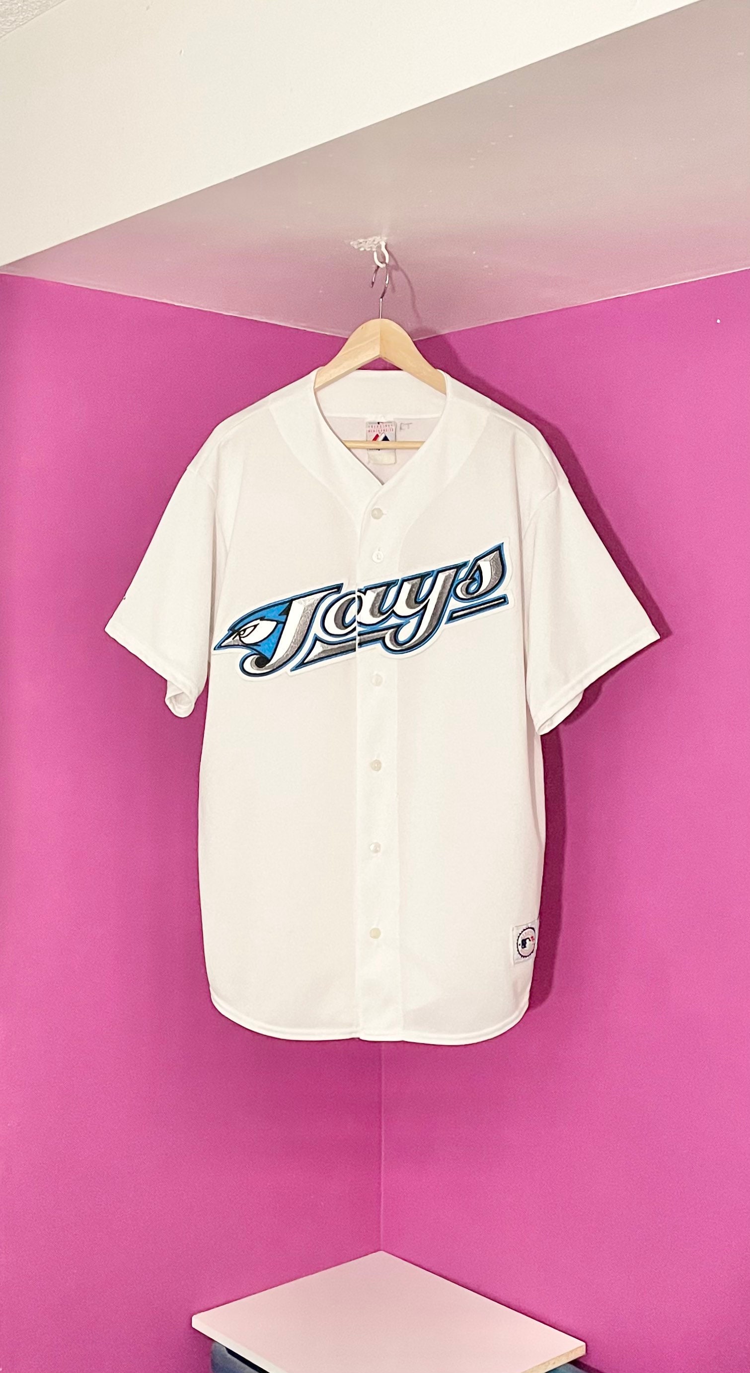 MLB Toronto Blue Jays Alternate Replica Jersey, Blue, X-Large : :  Clothing & Accessories